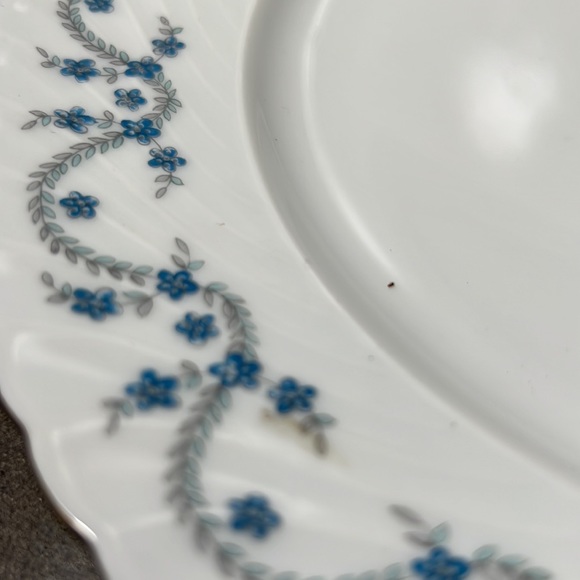 Vintage 40's Royal Tettau Germany Fine Porcelain Salad Plates Hand Painted Rare - Picture 4 of 7